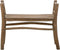 Decoratieve bank Pank - 80x30x64 - Antiek - Teak