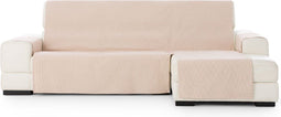 Hoes voor chaise longue met korte armleuning rechts Eysa AQUA Oranje 100 x 110 x 290 cm