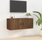 vidaXL - Tv-wandmeubel - 100x34,5x40 - cm - bruin - eikenkleur