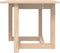 vidaXL - Salontafel - 50x50x45 - cm - massief - grenenhout