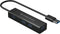 Conceptronic HUBBIES06B - USB Hub - 4x USB 3.2 - Zwart