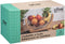 5five Fruitschaal fruitmand - hangend - hout-metaal - 36x21x18 cm - Draadmand van metaal