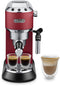 De'Longhi Dedica Style EC685.R - Pistonmachine - 15 bar pompdruk - Rood