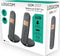 Logicom - ILOA 255T - Huistelefoon Draadloos Duo - Met Antwoordapparaat - 2 Handsets - Met Speaker - Dect-telefoon - Zwart