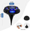 Solar Lights voor Buiten - Zeer sterke Solar Floor Light - Pack van 4 - LED - Tuin decoratie - IP65 Waterproof - LED Lichten - Warm Wit en blauw Floor Light