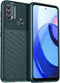 iMoshion Hoesje Geschikt voor Motorola Moto E40 / Moto E30 / Moto E20 Hoesje Siliconen - iMoshion Thunder Backcover - Groen