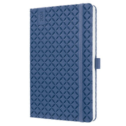 Sigel agenda 2024 - Jolie Flair - A5 - hardcover - 7 dagen / 2 pagina's - indigo blue - SI-J4101