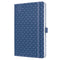 Sigel agenda 2024 - Jolie Flair - A5 - hardcover - 7 dagen / 2 pagina's - indigo blue - SI-J4101