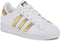adidas Superstar - Lage sneakers - Leren bovenwerk - Wit/zwart/goud (maat 43 1/3)