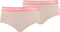 PUMA HANG MINI SHORT - Dames - 2-pack - Lichtroze