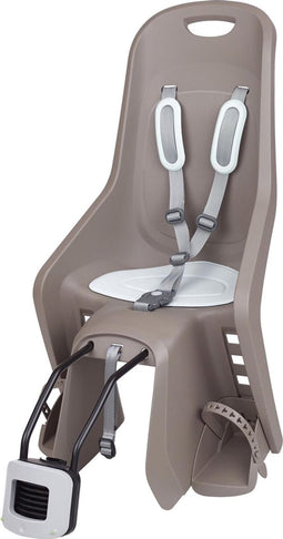 Polisport Bubbly Maxi FF Plus - Achterzitje - 3-puntsgordel en verstelbare voetsteunen - Bruin/Mintgroen
