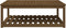vidaXL Tuintafel 121x82,5x45 cm massief grenenhout honingbruin