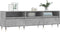 vidaXL - Tv-meubel - 150x30x44,5 - cm - bewerkt - hout - betongrijs