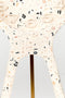 Zuiver Pendulum - Klok - Terrazzo - Wit