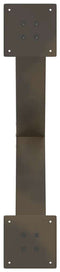 vidaXL - Salontafelpoten - 2 - st - X-vormig - 70x(42-43) - cm - staal - naturel