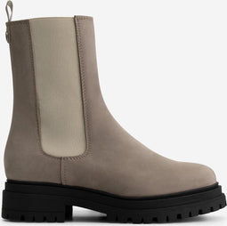 Goosecraft GC Tara Nubuck - Dames Laarzen - Chelsea boot met elastieken inzet - Grijs