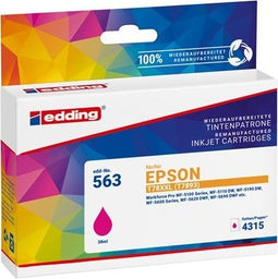Edding EDD-563 - Inktcartridge - Vervangt Epson 78XXL - Magenta