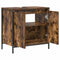 vidaXL - Badkamerkast - 60x34,5x60 - cm - gerookt - eikenkleurig