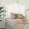 vidaXL - Hoofdbord - 106x4x110 - cm - massief - grenenhout - wit