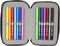 Harry Potter Gevuld Etui, Griffoendor - 28 st. - 19,5 x 12,5 x 4 cm - Polyester