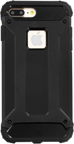 Mobiparts Rugged Shield Case - iPhone 7 Plus - MIL-STD-810G bescherming - Zwart