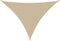 vidaXL - Zonnescherm - driehoekig - 5x6x6 - m - oxford - stof - beige