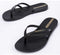 Ipanema Bossa Slippers - Dames - Flexpand - Zwart - Maat 38