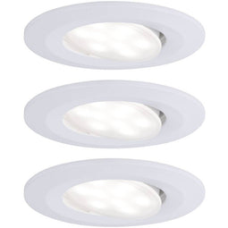 Paulmann Calla - Inbouwspot -wit - voor badkamer - IP65 - Neutraalwit - kantelbaar -