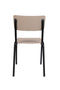 Zuiver Back To School Mat Eetkamerstoel - Beige - Set van 4