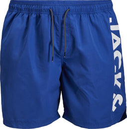 JACK&JONES - JJIBALI JJSWIMSHORTS AKM LOGO PS - Elastische tailleband - Maat 48