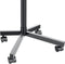 Maclean MC-949 - TV-standaard op wielen - Geschikt voor 32-55 inch VESA 400x400 max. 25 kg - zwart