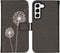 iMoshion Hoesje Geschikt voor Samsung Galaxy S22 Hoesje Met Pasjeshouder - iMoshion Design Softcase Bookcase - Wit / Dandelion