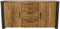 HSM Collection Sideboard Atlanta - rustiek oud teak/metaal