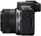 Canon EOS R50 - Systeemcamera - 24,2Mpx - RF-S 18-45mm F4.5-6.3 IS STM - Zwart