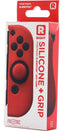 FR-TEC Joy Con Controller - Silicone Skin - Grip en Bescherming - Rood