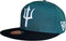 Capiche® Snapback Pet Heren – Typhon – Groenblauw & Zwart – Verstelbaar met Druksluiting – Sportcap – Baseball Cap – Mannen Cap – Griekse Mythologie