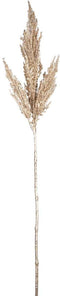 PTMD Leaves Plant Pampas Gras Kunsttak - 34 x 10 x 83 cm - Metallic