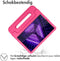 imoshion Tablet Hoes Kinderen - Geschikt voor Lenovo Tab M10 HD (2nd gen) - Kidsproof Backcover met handvat - Roze