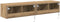 vidaXL - TV - Wandmeubels - met - LED-verlichting - 2 - stuks - Artisan - Eiken - 80x35x31 - cm