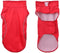 vidaXL - Hondenregenjas - met - reflecterende - strips - polyester - rood - XS