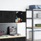 vidaXL - Garagewandkast - spaanplaat - zwart