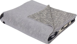 MATTA - Kinderdeken - Grijs - 130 x 170 cm - Katoen