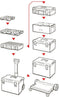 Qbrick 350 Basis gereedschapskoffer