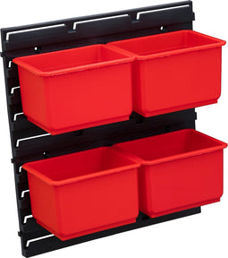 QBRICK set FX gereedschapsplaat met 4 bakjes