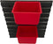 QBRICK set FX gereedschapsplaat met 4 bakjes
