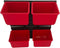 QBRICK set FX gereedschapsplaat met 4 bakjes