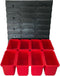 QBRICK set FX gereedschapsplaat met 8 bakjes
