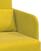 vidaXL - Ligbed - Sofa - 2-in-1 - Geel - 65x80x83 - cm - Velours