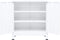 vidaXL - Opbergkast - industrieel - 90x40x100 - cm - staal - wit