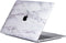 Lunso Geschikt voor MacBook Pro 13 inch (2016-2019) cover hoes - case - Marble Cosette
